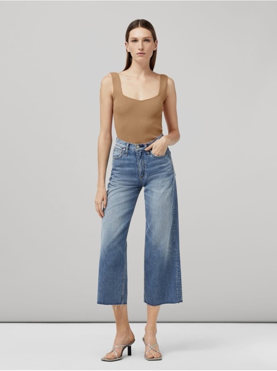 rag & bone Denim - rag & bone   high rise ankle wide leg
